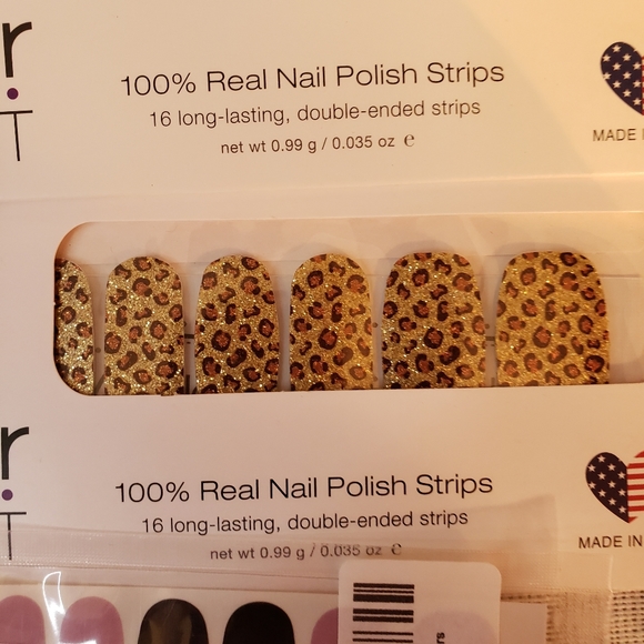 3 different sets Animal print nail strip set - Picture 6 of 6